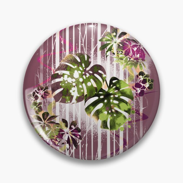 Item preview, Tropical leaf pattern #1 - Rose designed and sold by ArtSea-Bubble.