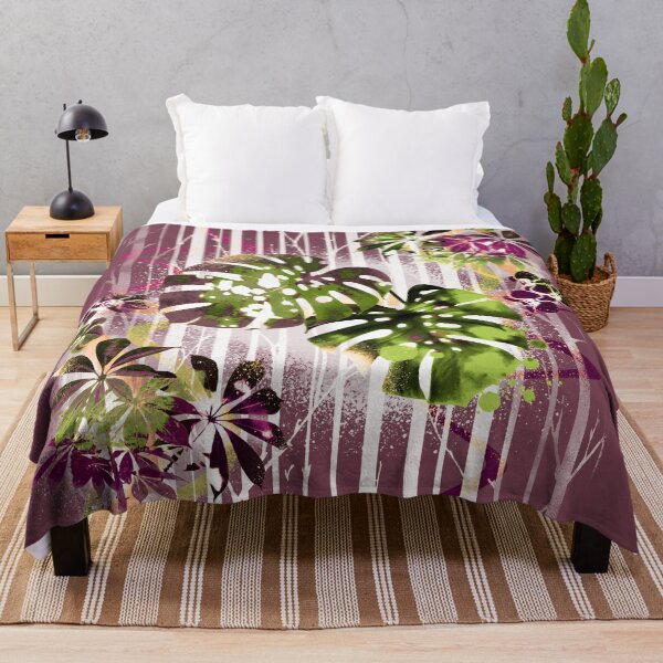 Item preview, Tropical leaf pattern #1 - Rose designed and sold by ArtSea-Bubble.