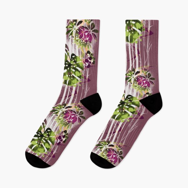 Item preview, Tropical leaf pattern #1 - Rose designed and sold by ArtSea-Bubble.