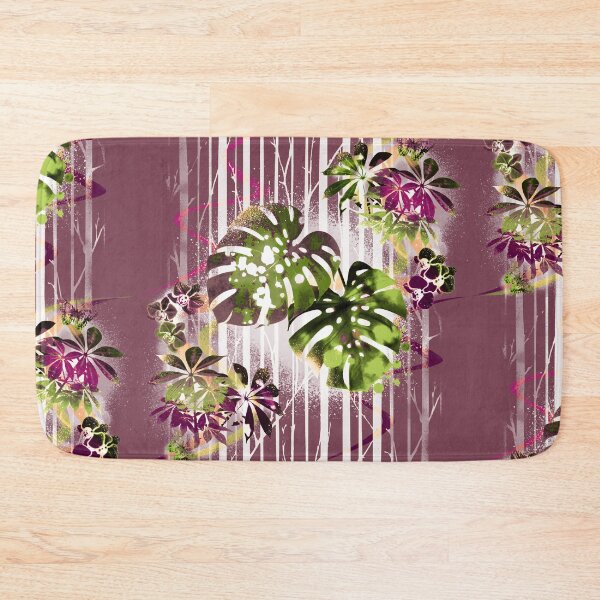 Item preview, Tropical leaf pattern #1 - Rose designed and sold by ArtSea-Bubble.