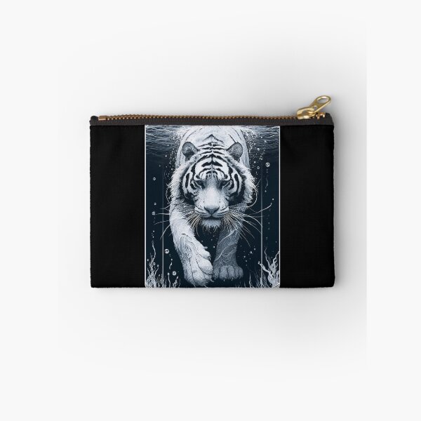 Item preview, Monochromatic Tiger Underwater designed and sold by TomFrontierArt.