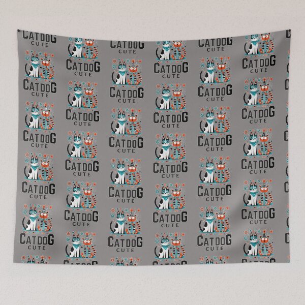 Item preview, Best Friends Fur-ever: Dog and Cat :from Egyape Artists designed and sold by egyape ⭐⭐⭐⭐⭐.