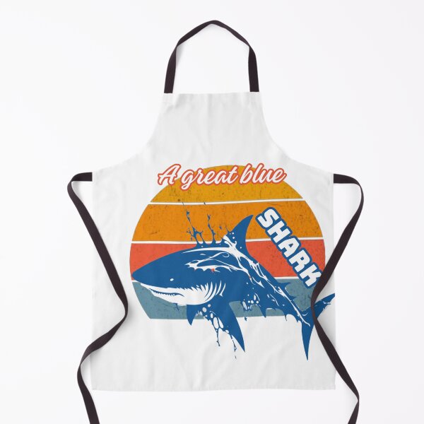 Item preview, A great blue shark designed and sold by DesignNadine.