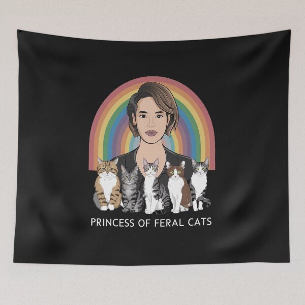 Item preview,  Princess Of Feral Cats designed and sold by Moad Fahim.