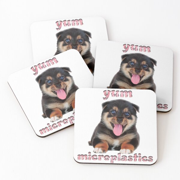 Item preview, Yum Microplastics Puppy designed and sold by millieshopnow.