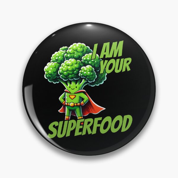 Artikelvorschau, I am your Superfood healthy Food Brokkoli entworfen und verkauft von DoodleDashShop.