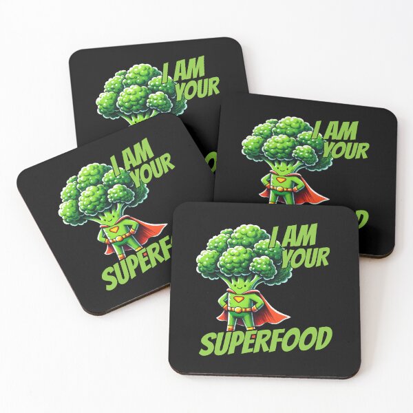 Artikelvorschau, I am your Superfood healthy Food Brokkoli entworfen und verkauft von DoodleDashShop.