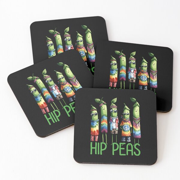 Artikelvorschau, Hip Peas Hippie Peace Design entworfen und verkauft von DoodleDashShop.