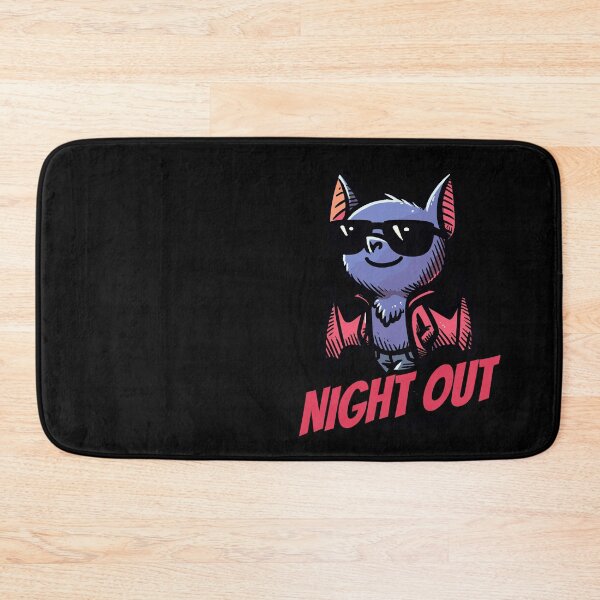 Item preview, Night Out Disco Nightlife Bat designed and sold by DoodleDashShop.