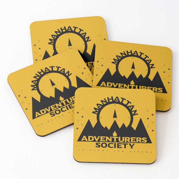 Item preview, Manhattan Adventurers Society [Black] (GB: Frozen Empire) designed and sold by Why-N-Wherefore.