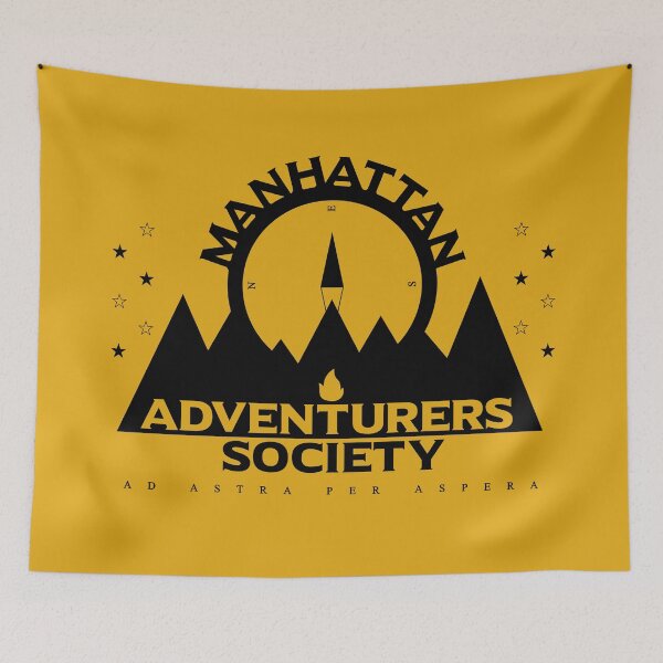 Item preview, Manhattan Adventurers Society [Black] (GB: Frozen Empire) designed and sold by Why-N-Wherefore.