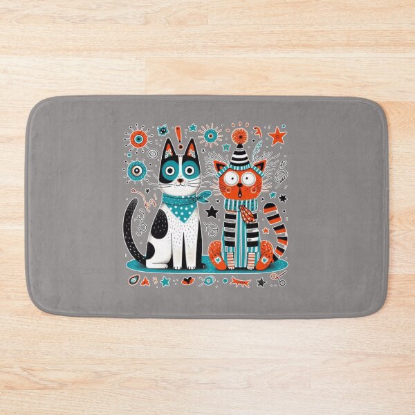 Item preview, Two Paws, One Heart: Dog and Cat :from Egyape Artists designed and sold by egyape ⭐⭐⭐⭐⭐.