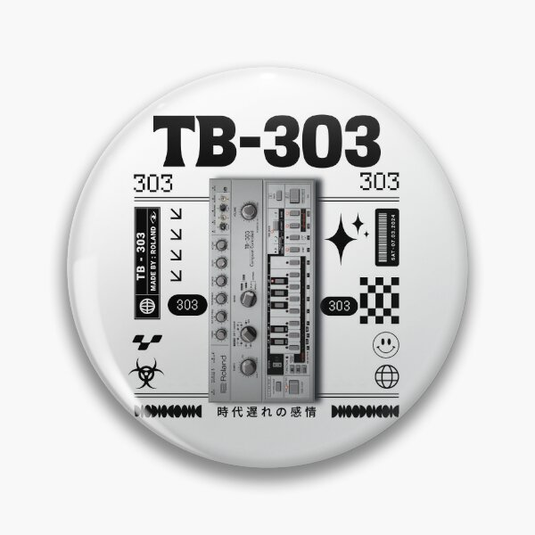 Item preview, TB 303 - The Acid Box (Black)  designed and sold by Discothreadz.
