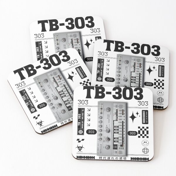 Item preview, TB 303 - The Acid Box (Black)  designed and sold by Discothreadz.