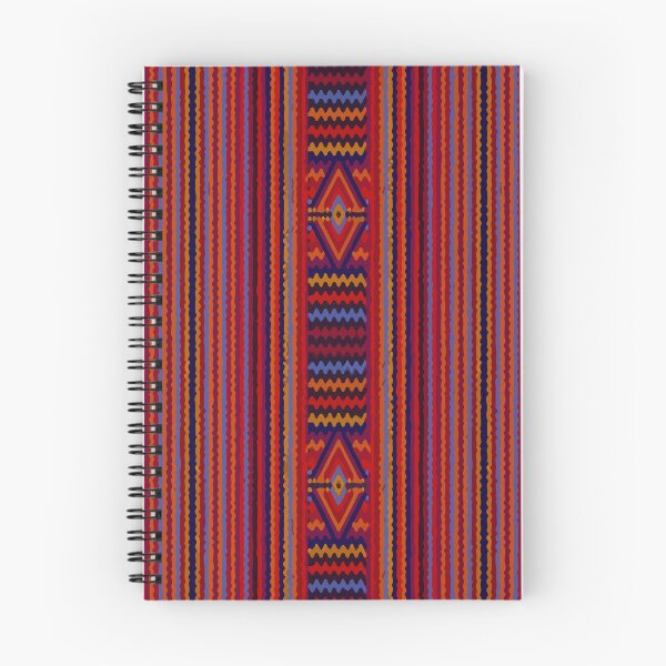 Item preview, Autumn colors mexican rebozo fabric boho chic folk art  designed and sold by T-Mex.