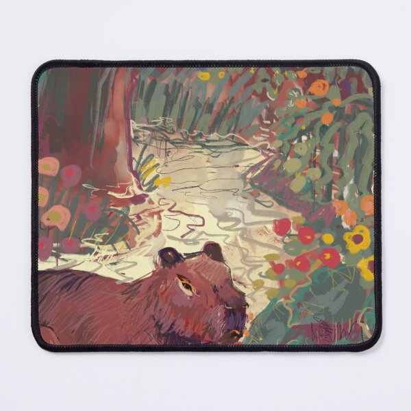 Item preview, capybara yellow lake designed and sold by guilhernunes.