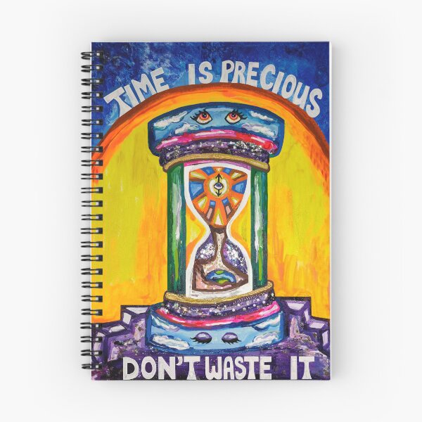 Item preview, Painting of Time is Precious Don't Waste it  designed and sold by Deborah Camp.