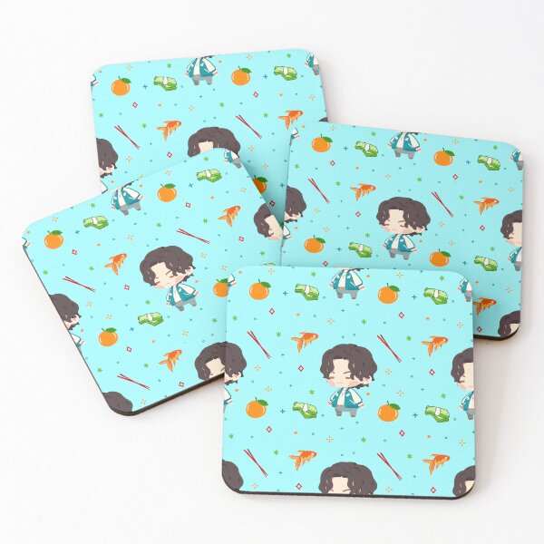 Item preview, BTS In the Seom Haegeum Crayon Doodle Pattern designed and sold by natashacole.