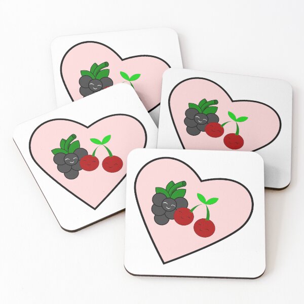 Item preview, Taste Buddies: Cherry and Blackberry designed and sold by HarveyHandcraftsandDesigns.