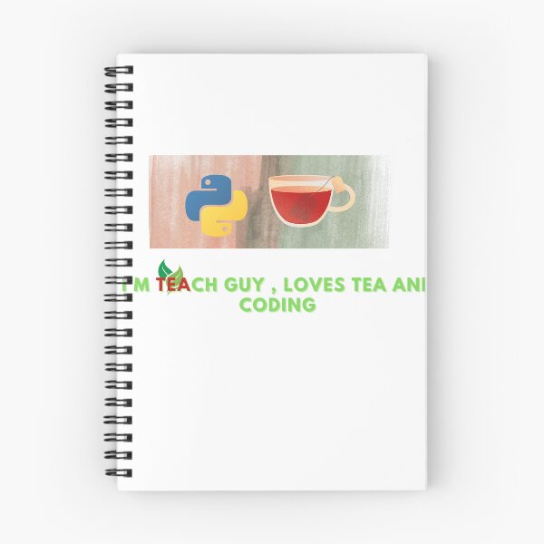 Item preview, tea + tech = teach designed and sold by DIFFrent-world.