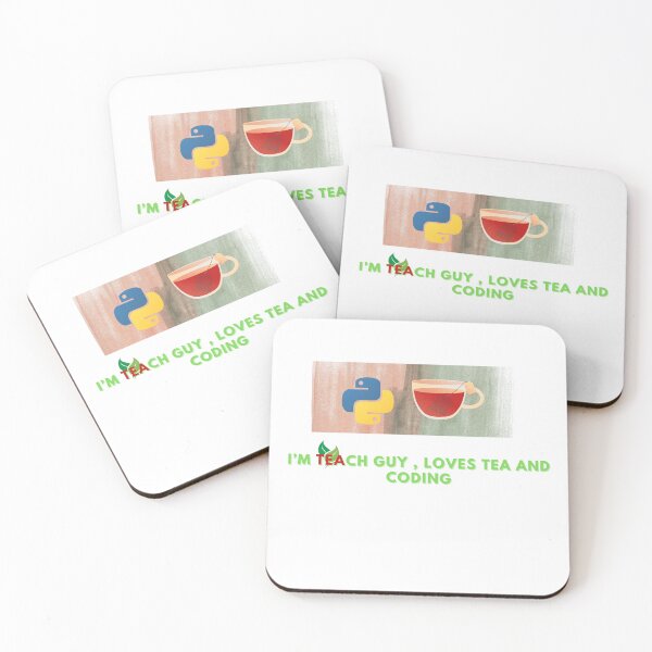 Item preview, tea + tech = teach designed and sold by DIFFrent-world.