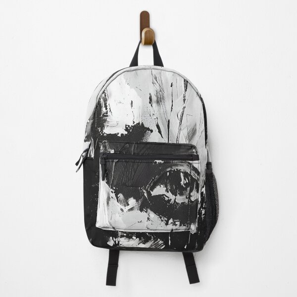 Item preview, Man Face Black and White Abstract Art designed and sold by sheprint.