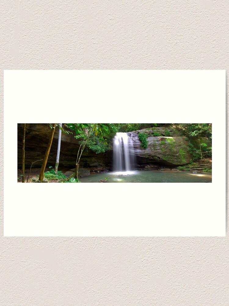 Alternate view of Serenity Falls Art Print