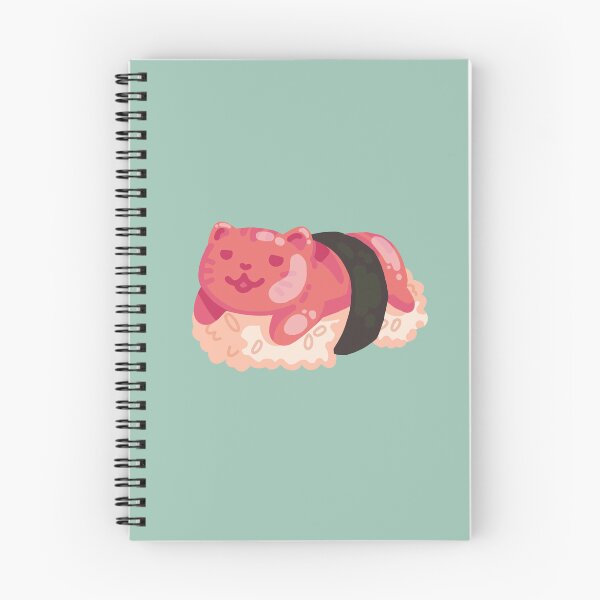 Item preview, Sushi cat salmon sashimi designed and sold by sabriribeiros.