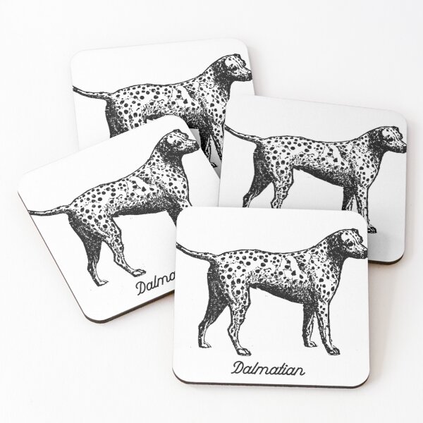 Item preview, Dalmatian - Vintage Black  designed and sold by Kappadog.