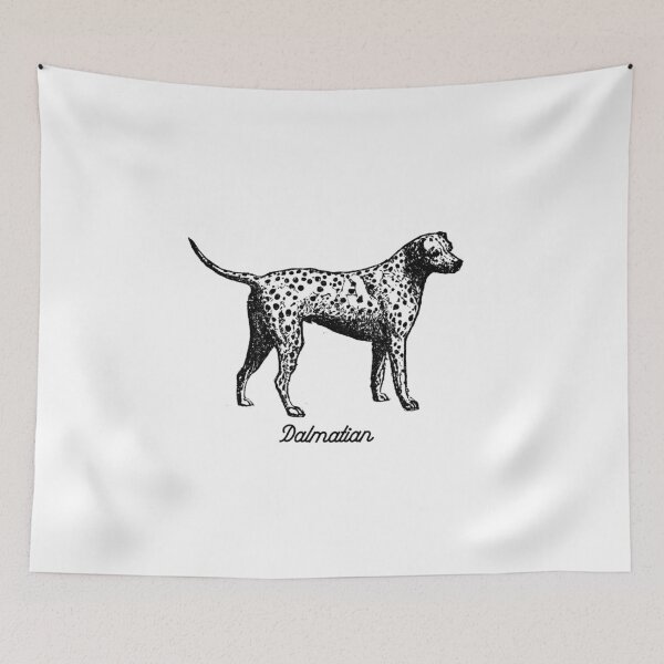 Item preview, Dalmatian - Vintage Black  designed and sold by Kappadog.