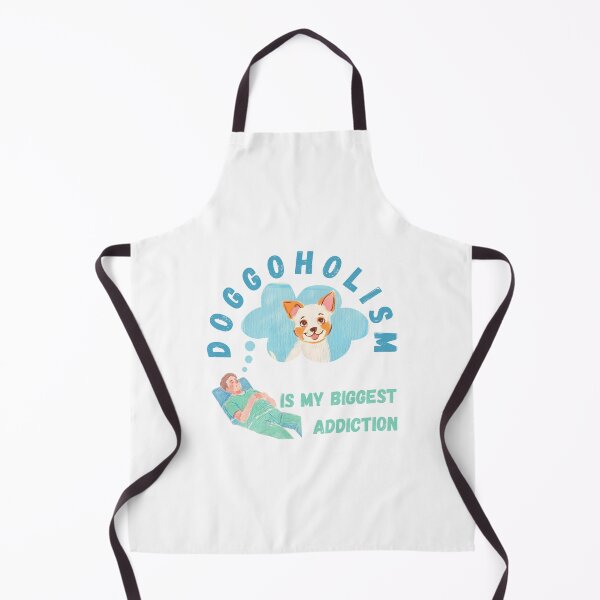 Item preview, Doggoholism Is My Biggest Addiction designed and sold by PunnyPawsArt.