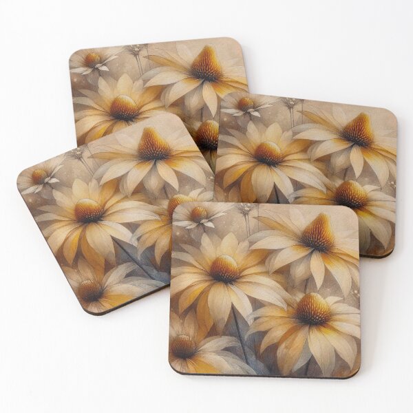 Item preview, Golden Coneflowers designed and sold by Maria Angelica Maira.