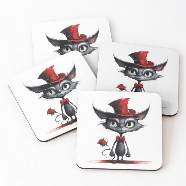 Item preview, Pretty Cat Bring You a Rose designed and sold by Terturkosaka.