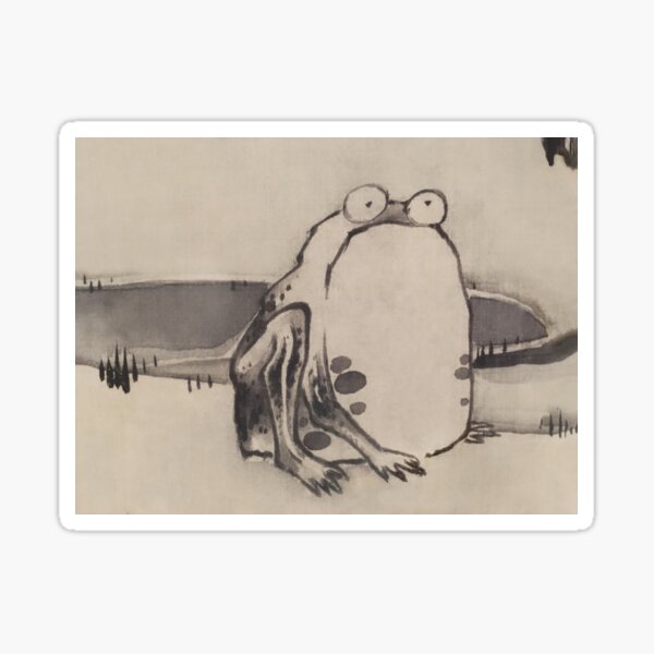 Item preview, Ito Jakuchu Frog Woodblock art 菜蟲譜 Sai Chu-fu (Vegetables and Insects) designed and sold by Onodera.
