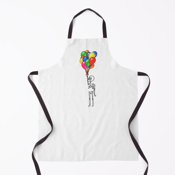 Item preview, #021 Skeleton with balloons designed and sold by Jasmine Froley.