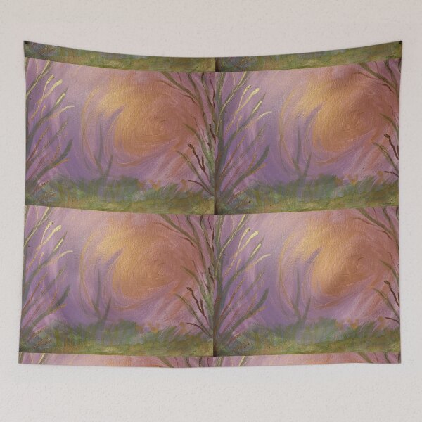 Item preview, Purple Dream Painting  designed and sold by Dr. Gabriella Korosi.