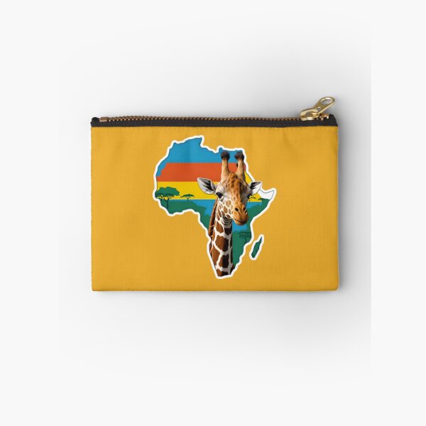 Item preview, Map Of Africa With A Giraffe designed and sold by TheArtOfPat.