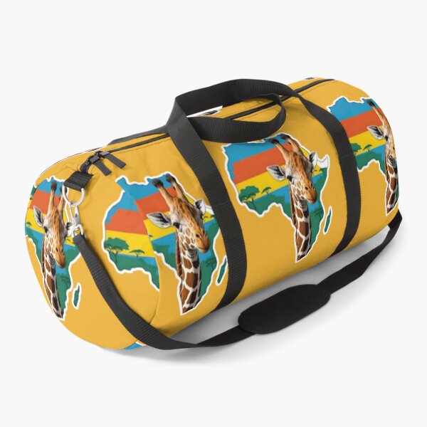 Item preview, Map Of Africa With A Giraffe designed and sold by TheArtOfPat.