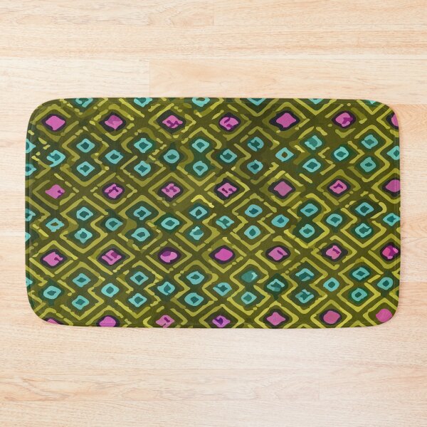 Item preview, Orange and blue serape blanket colorful embroidery dopamine decor designed and sold by T-Mex.