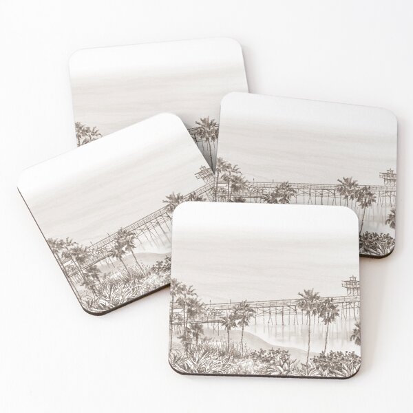 Item preview, San Clemente Pier designed and sold by emiliapinto.