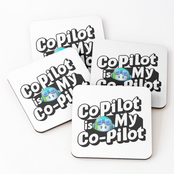 Item preview, Github Copilot is my Co-pilot designed and sold by EldonWTF.