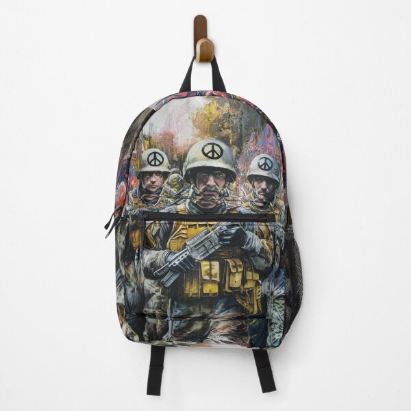Item preview, Banksy Street Art Soliders Peace designed and sold by martin max.