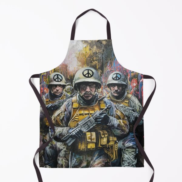 Item preview, Banksy Street Art Soliders Peace designed and sold by martin max.