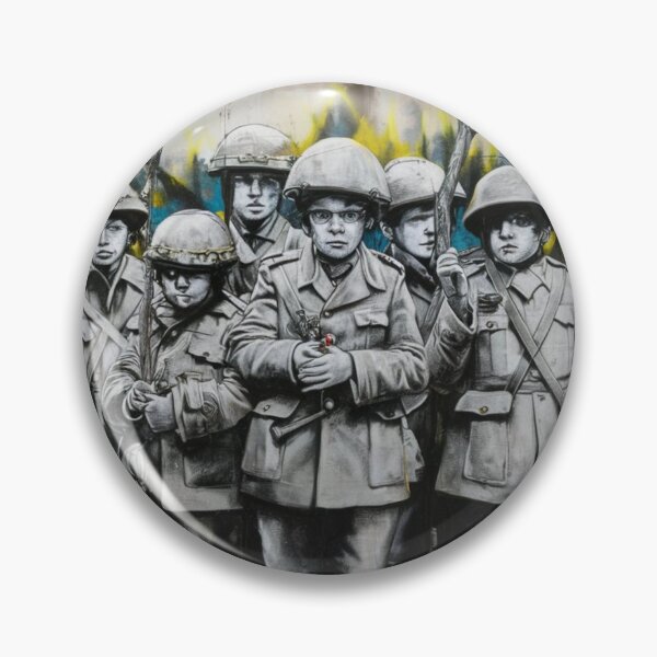 Item preview, Banksy Street Art Childs Soliders Peace designed and sold by martin max.