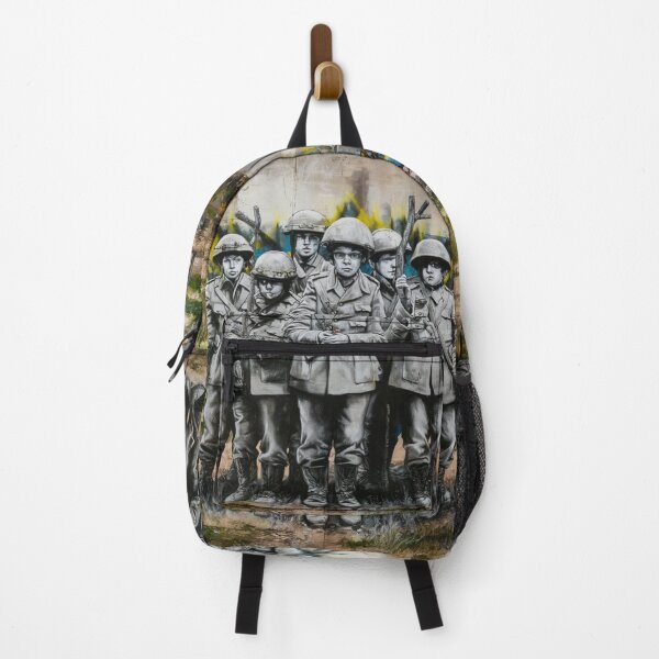 Item preview, Banksy Street Art Childs Soliders Peace designed and sold by martin max.