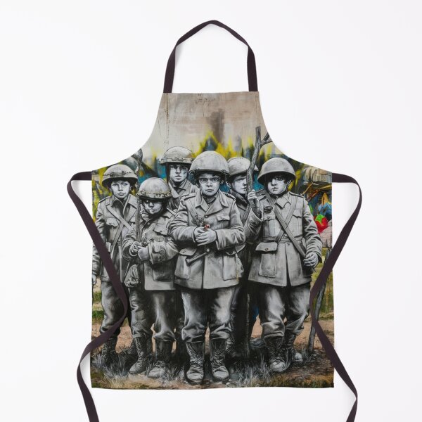 Item preview, Banksy Street Art Childs Soliders Peace designed and sold by martin max.