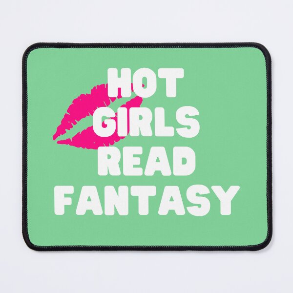 Item preview, Hot girls read fantasy - book lovers design designed and sold by PrettyPinkSkies.
