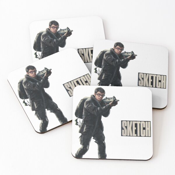 Item preview, Sketch funny streamer Sticker designed and sold by ArtInventor.