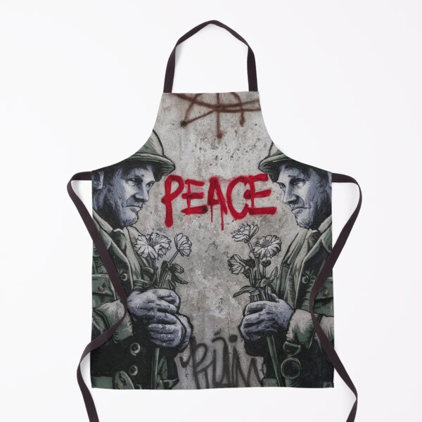 Item preview, Banksy Street Soliders With Flower Peace designed and sold by martin max.