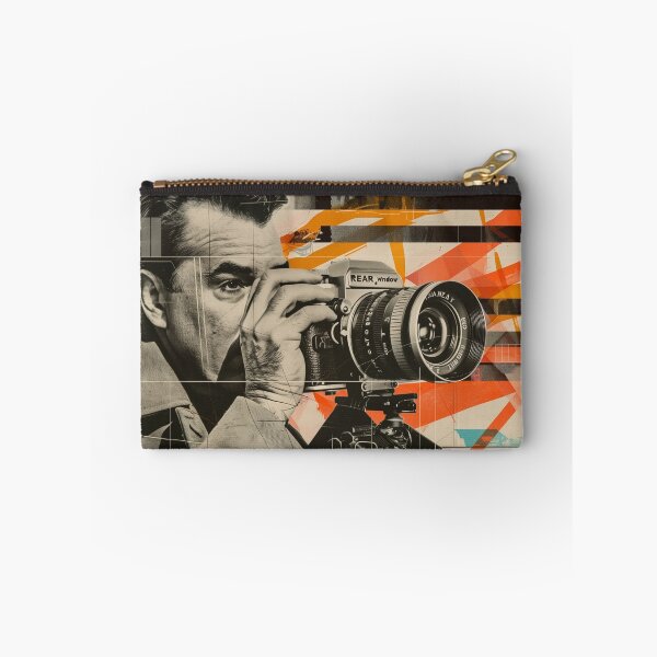 Item preview, Retro Rear Window Hitchcock Inspired Retro Pop Art designed and sold by Mystikos Art.